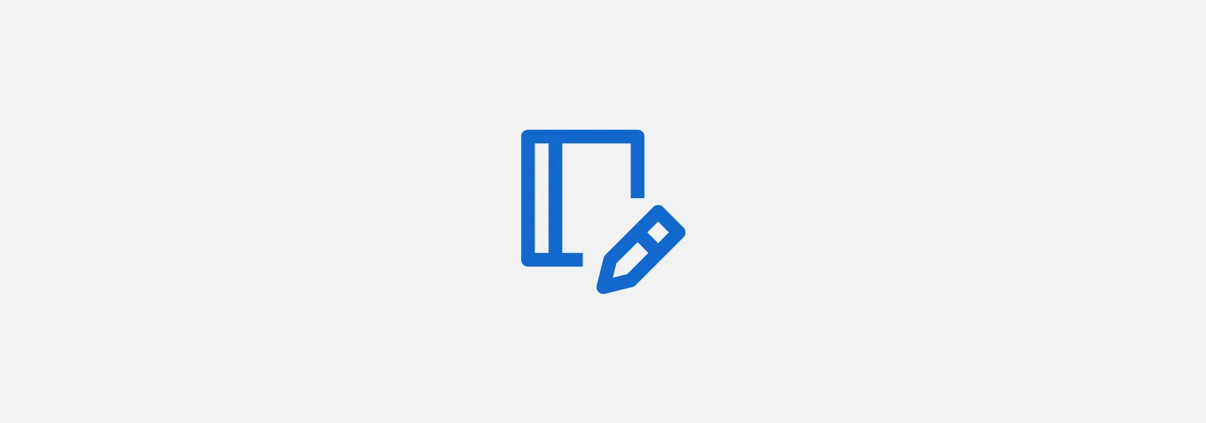 Notes icon in blue