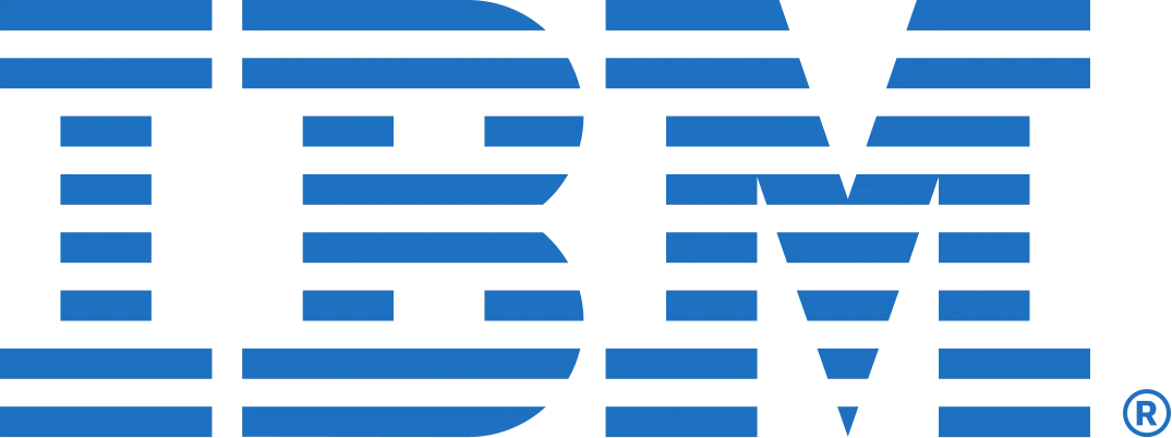 IBM blue logo