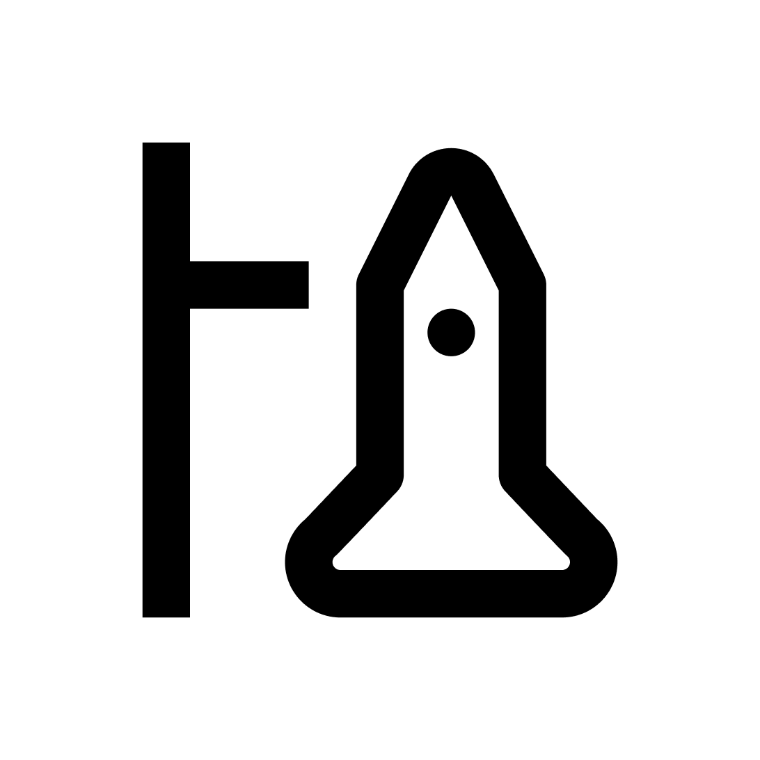 Mission icon black