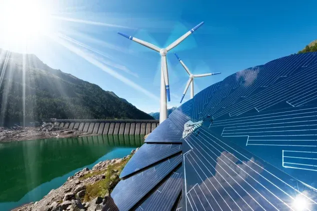 wind turbines