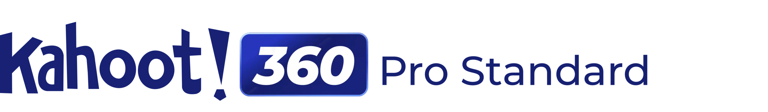 Kahoot! 360 Pro logo in blue
