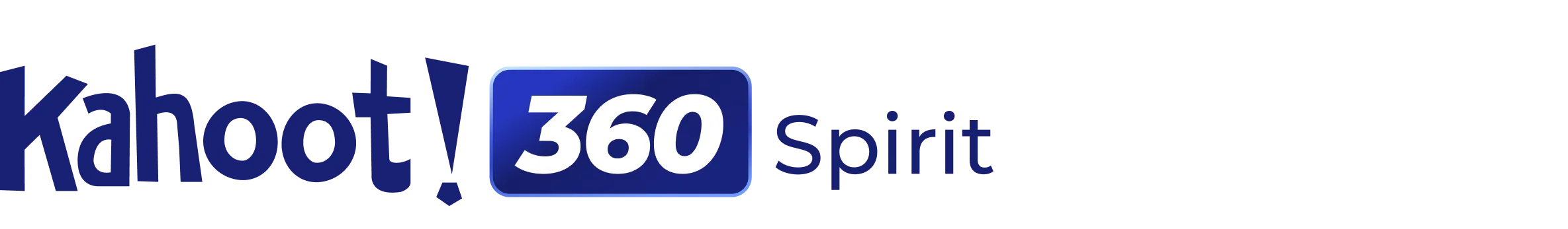 Kahoot! 360 Pro Spirit blue logo