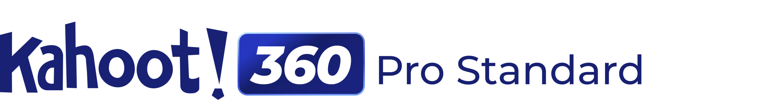 Kahoot! 360 Pro Standard logo